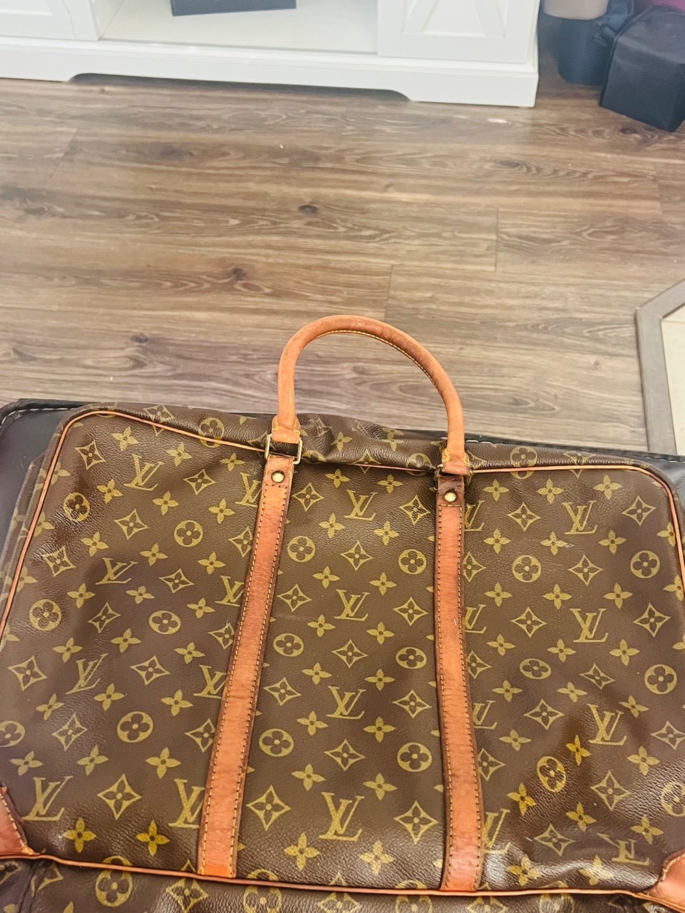Vintage Louie Vuitton Sirius Soft Sided Suitcase 1992 made in France